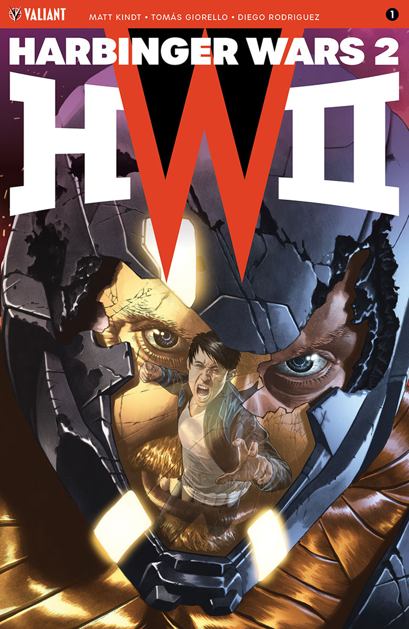 Cover B for Harbinger Wars 2 #1.
